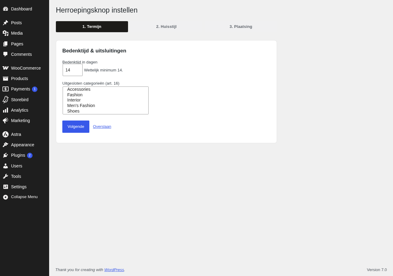 De setup-wizard